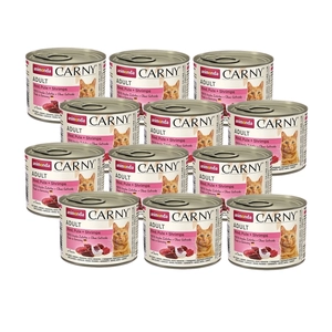 ANIMONDA Cat Carny Adult smak: indyk i krewetki 12 x 200g