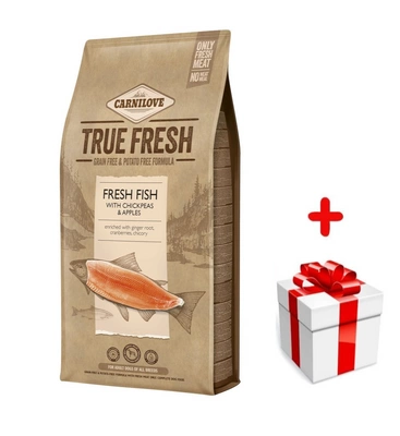 Carnilove True Fresh Fish 11,4kg + niespodzianka dla psa GRATIS!