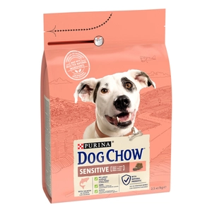 PURINA Dog Chow Adult Sensitive Salmon 2,4kg /Opakowanie uszkodzone (2047) !!!