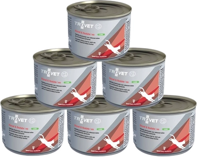 TROVET RID Renal & Oxalate (dla kota) 6 x 200g - jagnięcina 