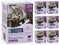 BOZITA Cat Kawałki Indyka W Galaretce 6 x 370g