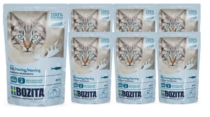 BOZITA Kawałki w sosie ze śledziem (saszetka) 12x85g