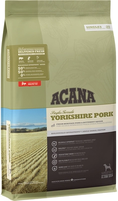 ACANA SINGLES Yorkshire Pork 11,4kg /Opakowanie uszkodzone (5912,6601) !!!