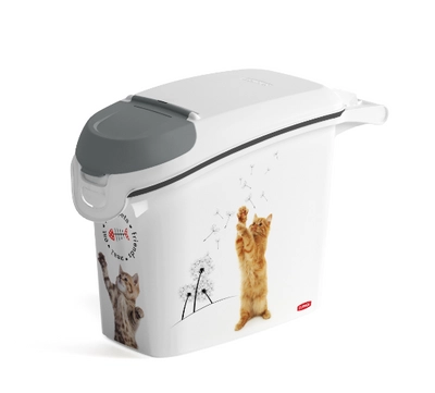 CURVER Love Pets Cats  pojemnik do przechowywania żwirku lub karmy 6kg 23x50x36cm