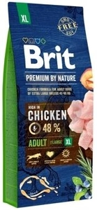 BRIT Premium By Nature Adult XL 15kg opakowanie uszkodzone (2645,2908)