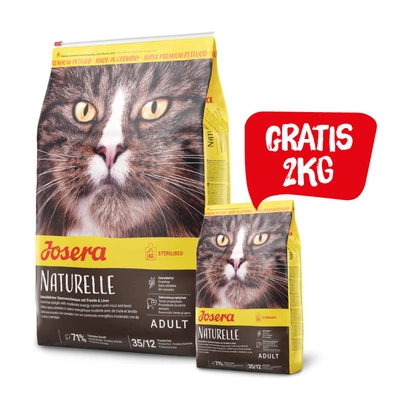 JOSERA Naturelle 10kg+2kg GRATIS!!