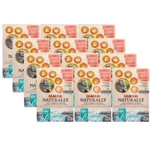 IAMS - Naturally with North Atlantic Salmon in gravy 12x85g