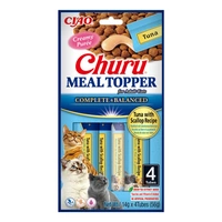 INABA  Cat Meal Topper Tuna With Scallop Recipe 4x14 (56g)