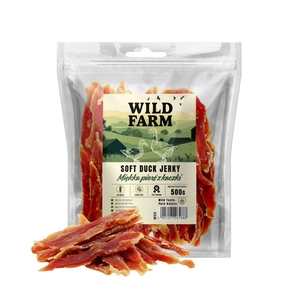 WILD FARM miękka pierś z kaczki 500g przysmak dla psa