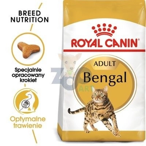 ROYAL CANIN Bengal Adult 9,8 kg karma sucha dla kotów dorosłych rasy bengal opakowanie uszkodzone (1989)