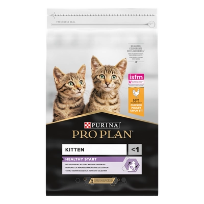 PRO PLAN Kitten Healthy Start Karma dla kociąt bogata w kurczaka 10kg / Opakowanie uszkodzone (781) !!!!