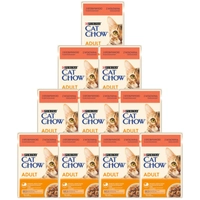 PURINA Cat Chow Adult Karma dla kotów z wołowiną i bakłażanem w galaretce 10x85g