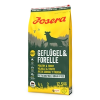 JOSERA Geflügel & Forelle 12,5kg /Opakowanie uszkodzone (1990,2031) !!!