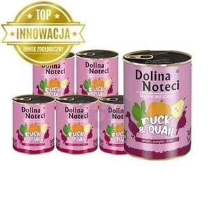 DOLINA NOTECI PREMIUM SUPERFOOD kaczka i przepiórka 6x400g