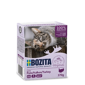 BOZITA Cat Kawałki Indyka W Galaretce 24x370g