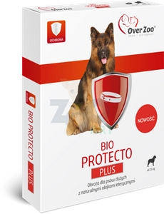 OVER ZOO Obroża BIO PROTECTO Plus dla psów dużych 75cm