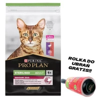 PURINA Pro Plan Cat Sterilised Duck & Liver 10kg + Rolka do ubrań GRATIS!!