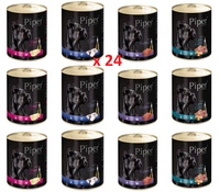 DOLINA NOTECI Piper dla psa mix smaków 24x800g