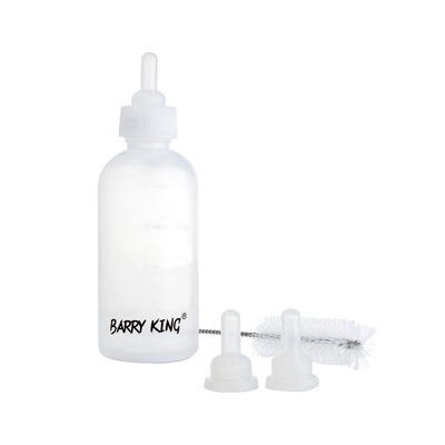 BarryKing-Butelka do karmienia, 3 smoczki + szczoteczka, 60 ml