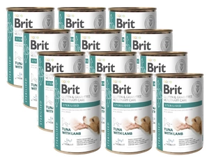 BRIT GF Veterinary Diets Dog Sterilised 12x400g-karma mokra dla psa