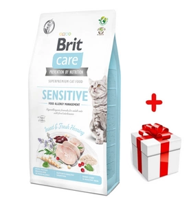 BRIT Care Cat Grain-Free Sensitive Allergy Management Insect 2kg + niespodzianka dla kota GRATIS!