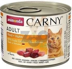 ANIMONDA Cat Carny Adult smak: wołowina i kurczak 200g