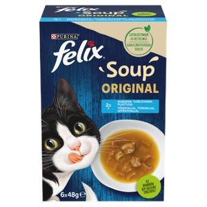 FELIX Soup Original Rybne smaki 6x48 g