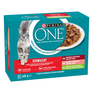 Purina One Sterilcat mix smaków 12x85g