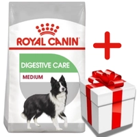 ROYAL CANIN CCN Medium Digestive Care 3kg karma sucha dla psów dorosłych, ras średnich o wrażliwym przewodzie pokarmowym + NIESPODZIANKA DLA PSA GRATIS!!
