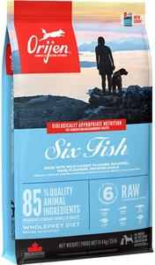 ORIJEN Six Fish Dog 11,4kg/ Opakowanie uszkodzone (1067) !!!