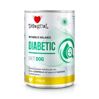 Disugual Karma mokra dla psa Weterynaryjna DIABETIC Kurczak (dorosły) 400g