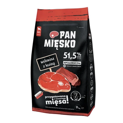 PAN MIĘSKO Wołowina z koziną M 9kg