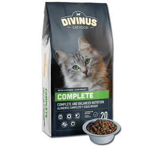 Divinus Cat Complete dla kotów dorosłych 2kg /Opakowanie uszkodzone (1226,3986) !!!