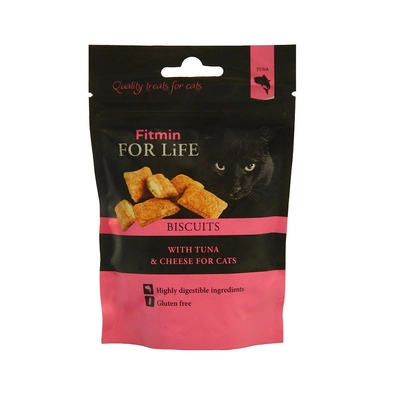 FITMIN FOL LIFE CAT Biscuits tuna& cheese 50g