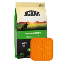 ACANA Senior Dog 11,4kg + Mata do lizania 15x15cm