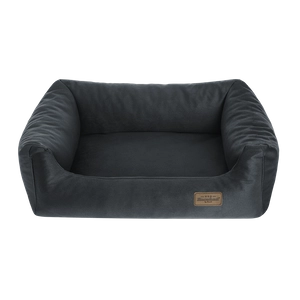 RECOBED Kanapa Welur Plus szary L 100x80cm