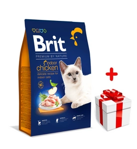 BRIT Premium By Nature Indoor Cat 1,5kg + niespodzianka dla kota GRATIS!