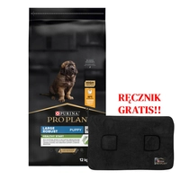 PRO PLAN Healthy Start Large Robust Puppy Karma dla szczeniąt bogata w kurczaka 12kg + Ręcznik dla psa GRATIS!!