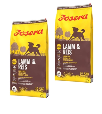 JOSERA Lamb & Rice 2x12,5kg