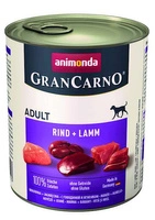 ANIMONDA Grancarno Adult Dog smak: Wołowina + jagnięcina 800g