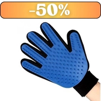 Rękawica do czesania sierści psa 