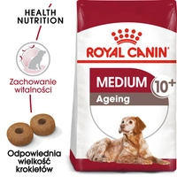 ROYAL CANIN Medium Ageing 10+ 15kg karma sucha dla psów dojrzałych po 10 roku życia, ras średnich