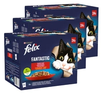 FELIX Fantastic Wiejskie Smaki w galaretce: 72x85g