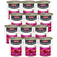 ANIMONDA GranCarno Adult Dog smak: z sercami12x 800g