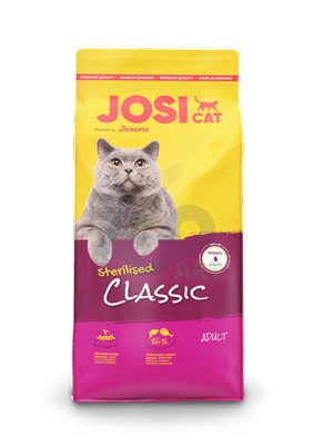 JOSERA JosiCat Classic Sterilised 18kg + niespodzianka dla kota GRATIS!