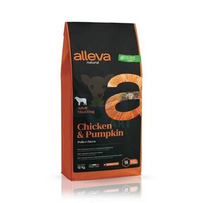 Alleva Natural Adult Maxi Chicken Pumpkin 12kg