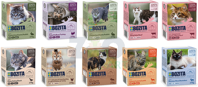 BOZITA Cat Mix smaków 10x370g