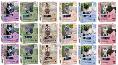 BOZITA Cat Pakiet MIX W Sosie 18 x 370g