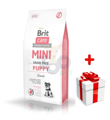 BRIT CARE Mini Grain-Free Puppy Lamb 400g + niespodzianka dla psa GRATIS!