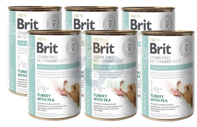 BRIT GF veterinary diets dog Struvite 6x400g-karma mokra dla psa